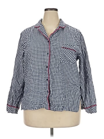 Charter Club 3/4 Sleeve Button-Down Shirt (view 1)