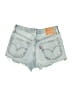 Levi's 100% Cotton Blue Denim Shorts Size 25 waist - photo 2