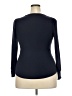 Chico's Blue 3/4 Sleeve Top Size XXL (estimated) - photo 2