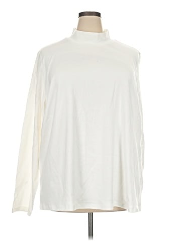 St. John's Bay Long Sleeve Turtleneck (view 1)