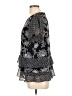 CAbi 100% Polyester Black Sleeveless Blouse Size L - photo 5