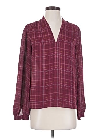 Ann Taylor Factory Long Sleeve Blouse (view 1)