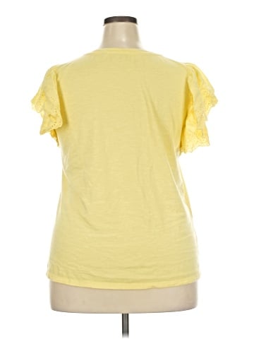 Notations Short Sleeve Top (view 2)
