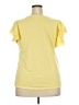 Notations Yellow Short Sleeve Top Size 2X - photo 2