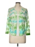 Chico's Blue Green Cardigan Size Lg (2) - photo 1