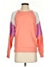 Evereve 100% Cotton Color Block Orange Sweatshirt Size XS - photo 1