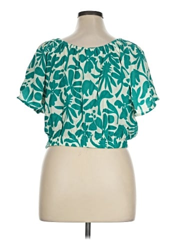 Marine Layer Short Sleeve Blouse (view 2)