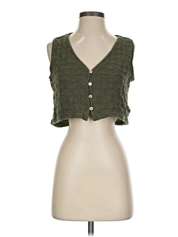 Madewell Basketweave-Stitch Vest (view 1)