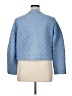 Ann Taylor 100% Cotton Blue Jacket Size 14 - photo 2