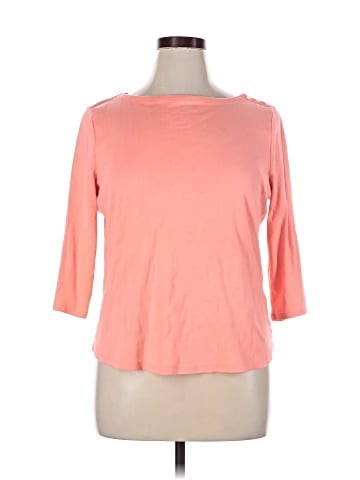 Charter Club 3/4 Sleeve T-Shirt (view 1)