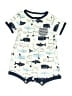 Carter's 100% Cotton Ivory Short Sleeve Onesie Size Newborn - photo 1