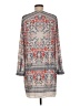 BCBGMAXAZRIA 100% Polyester Paisley Gray Casual Dress Size M - photo 2