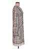 BCBGMAXAZRIA 100% Polyester Paisley Gray Casual Dress Size M - photo 4