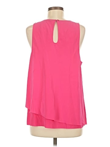 Trina Turk Sleeveless Silk Top (view 2)