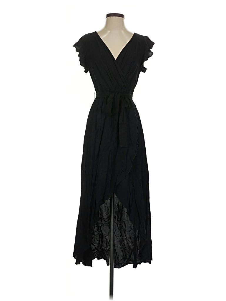Pre-owned Grecerelle Casual Dress In Black