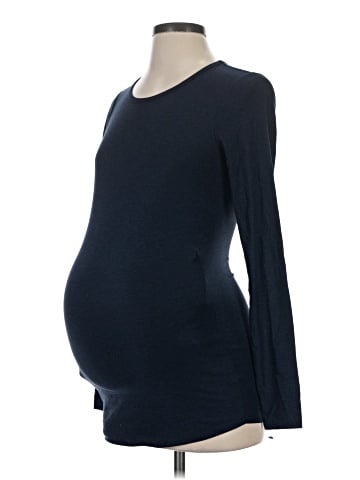 Beyond the Bump by Beyond Yoga Long Sleeve T-Shirt (view 1)