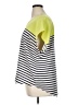 Chico's Stripes Green Short Sleeve Top Size XL - photo 5