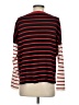 CAbi Stripes Red Pullover Sweater Size S - photo 2