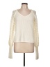 525 America 100% Cotton Ivory Pullover Sweater Size L - photo 1