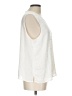 Vince Camuto 100% Polyester Ivory Sleeveless Blouse Size L - photo 4