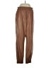 Alice + Olivia 100% Polyurethane Brown Track Pants Size S - photo 1