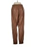 Alice + Olivia 100% Polyurethane Brown Track Pants Size S - photo 2