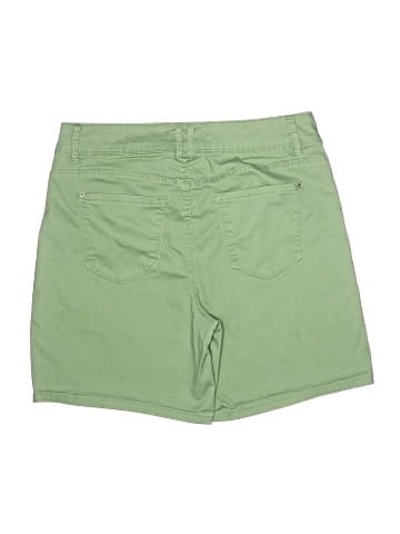Curve Appeal Khaki Shorts (view 2)