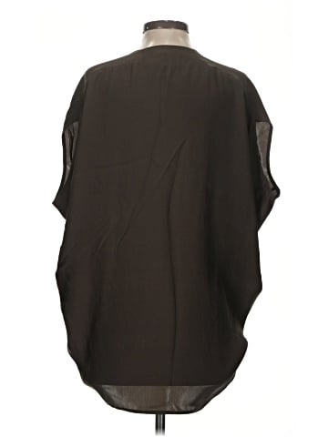 Vince. 3/4 Sleeve Silk Top (view 2)