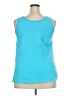 Woman Within Blue Tank Top Size 22 (1X) - photo 2
