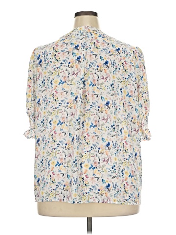Jones & Co Short Sleeve Blouse (view 2)