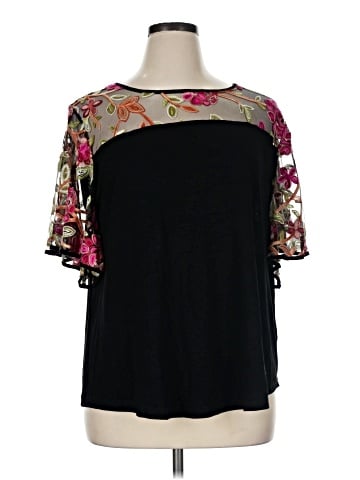 Suzanne Betro 3/4 Sleeve Blouse (view 1)