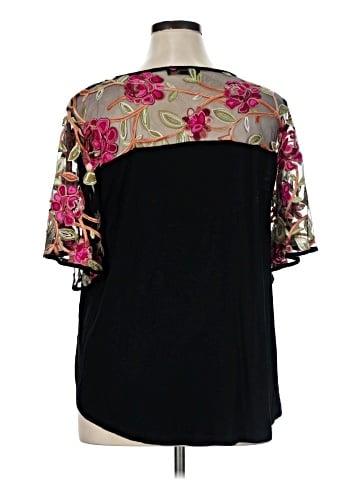 Suzanne Betro 3/4 Sleeve Blouse (view 2)