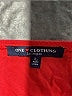 One Clothing 100% Rayon Solid Red Romper Size L - photo 4