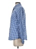 J.Crew Checkered-gingham Blue Long Sleeve Button-Down Shirt Size XS (estimated) - photo 5