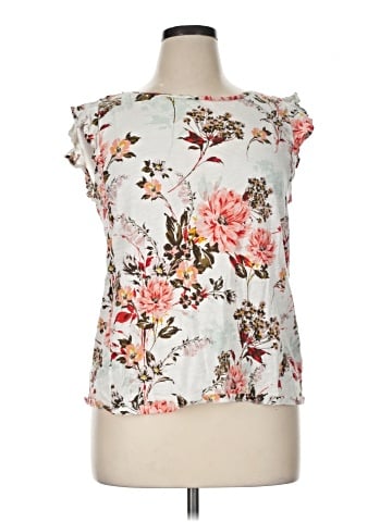 Ann Taylor LOFT Sleeveless T-Shirt (view 1)