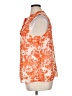 1.State 100% Polyester Orange Sleeveless Blouse Size XL - photo 5