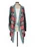 Matilda Jane Plaid Teal Cardigan Size L - photo 1