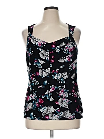 White House Black Market Sleeveless Blouse (view 1)