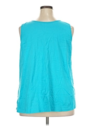 Woman Within Sleeveless T-Shirt (view 2)
