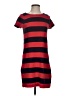 Talbots Stripes Red Casual Dress Size S (petite) - photo 1