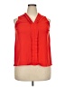 Monteau Red Sleeveless Blouse Size 2X - photo 1