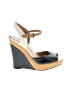 Elle 100% Leather Ivory Wedges Size 7 - photo 1