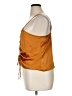 Nine West 100% Polyester Orange Sleeveless Blouse Size XL - photo 5