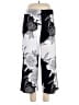 IMAN Floral White Casual Pants Size L - photo 1