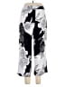 IMAN Floral White Casual Pants Size L - photo 2