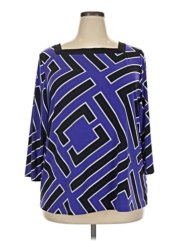 Liz Claiborne 3/4 Sleeve Blouse (view 1)