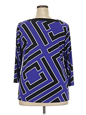 Liz Claiborne 3/4 Sleeve Blouse (view 2)