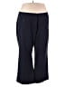 Lane Bryant Solid Blue Active Pants Size 24 (petite) - photo 1