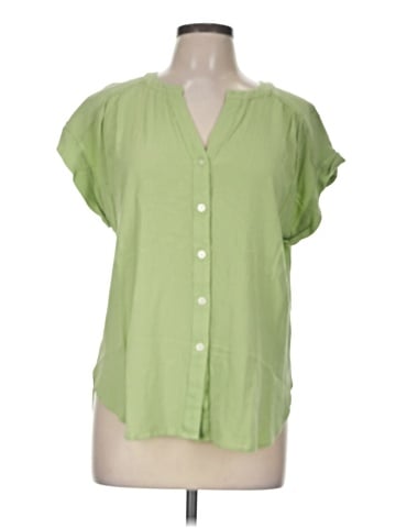 Ann Taylor LOFT Short Sleeve Blouse (view 1)