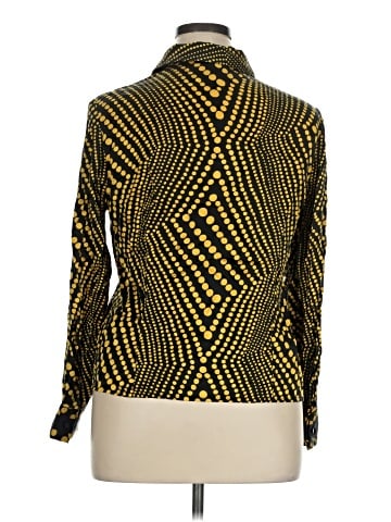 Carlisle Long Sleeve Silk Top (view 2)